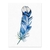 Pluma azul - comprar online