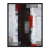 Cuadro Abstracto rojo y gris - comprar online
