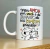 Caneca Meu amor é do tamanho do seu bumbum grandão