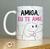 Caneca Flork Amiga eu te amo