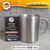 Caneca Aço Inox