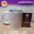 Caneca Branca com Interior Prata na internet