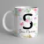 Caneca Alfabeto Floral S