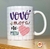 Caneca Vovó mora no meu coração