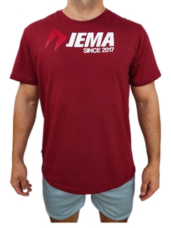 Remera ALGODON BORDO - DESIGNED TO MOVE SPORT HOMBRE