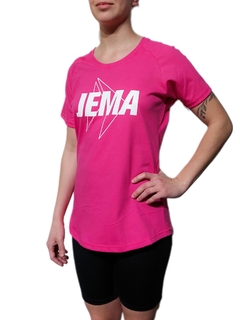 Remera ALGODÓN FUCSIA - ESSENTIALS MUJER