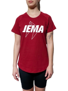 Remera ALGODÓN BORDO - ESSENTIALS MUJER - comprar online