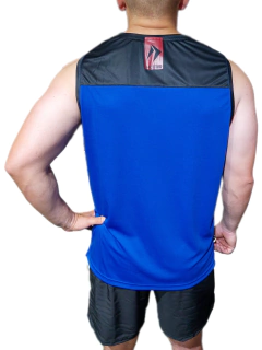 REMERA SIN MANGAS LEGEND AZUL FRANCIA/NEGRO HOMBRE en internet