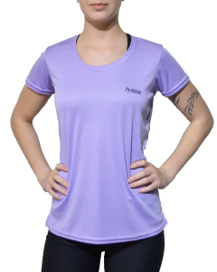 REMERA TRAINING LILA MUJER