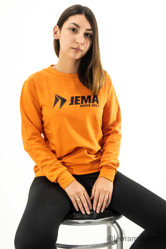 BUZO SPORTSWEAR CUELLO REDONDO MUJER - TOSTADO — imagen 2