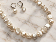Perla de Mallorca Barroca Cuadrada 2 piezas - Mallorca Joyas - Joyería en Córdoba 