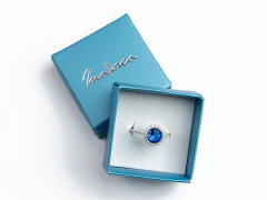 Anillo Circón Azul en internet