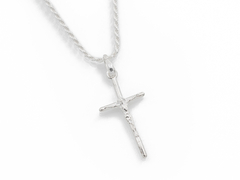 Collar Cruz y Cristo 50cm en internet