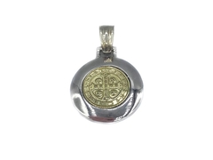 Dije San Benito Reversible