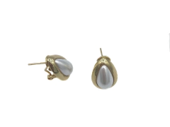 Aros Perla Gota Chica - comprar online