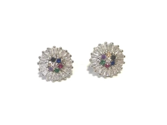 Aros Flor Multicolor