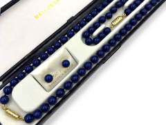 Perla de Mallorca Azul Marino N°8 3 Piezas - comprar online