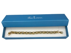 Pulsera Dorada Rolo 9mm - comprar online