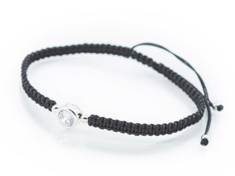 Pulsera Hilo Trenzado Circón - comprar online