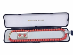 Perla de Mallorca Clásica Coral 2 piezas - comprar online