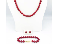 Perla de Mallorca Clásica Roja 3 piezas n°8 en internet