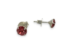 Aros Circon Rosa 5mm - comprar online