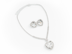 Conjunto Strass Corazón - comprar online