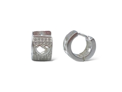 Aros Huggies Corazón Calado - comprar online