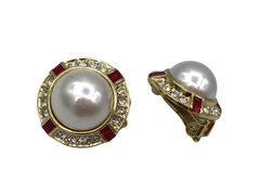 Aros Virola Piedras y Esmalte Clip 14mm - comprar online
