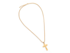 Collar Cruz y Cristo Unisex - comprar online