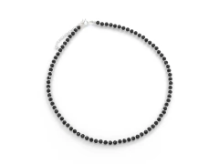 Collar Cristal y Plata Vs Colores