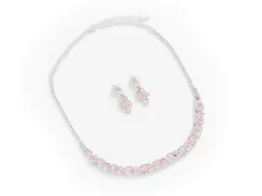 Conjunto Strass Rosa Oval en internet