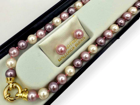 Perla de Mallorca Rosadas n°8 2 Piezas G. Marinero - comprar online