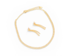 Conjunto Choker 2 Hileras - Mallorca Joyas - Joyería en Córdoba 