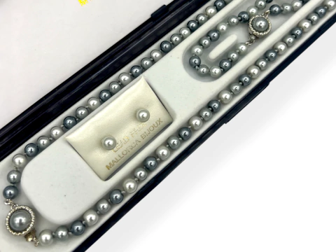 Perla de Mallorca Grises N°6 3 Piezas