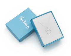 Collar Corazon Labrado - comprar online