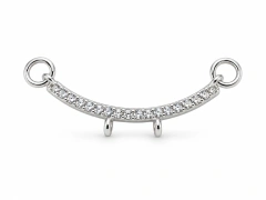 Dije Perchas Micro Pavé