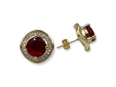 Aros Piedra Colores - comprar online