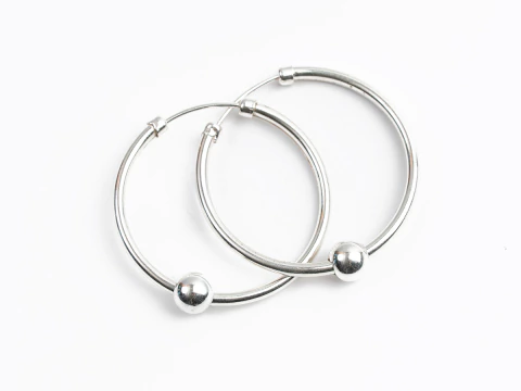 Argollas Bolita 3,3cm