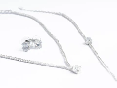 Conjunto Strass Rectángulo 3 piezas - comprar online