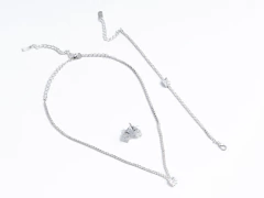 Conjunto Strass Rectángulo 3 piezas - Mallorca Joyas - Joyería en Córdoba 