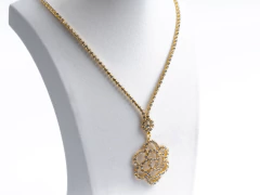 Conjunto Strass Flor Golden en internet