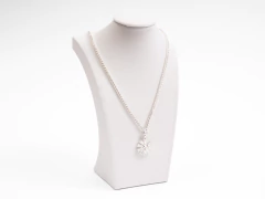 Conjunto Strass Flor Silver en internet