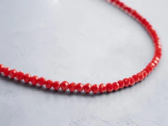 Collar Cristal Rojo en internet