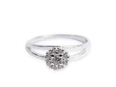 Anillo Florcita Micro Pave