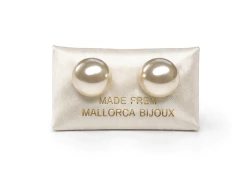 Aros Perla N°12 Plateado