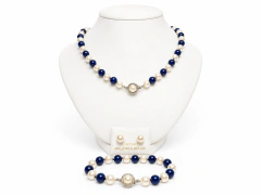 Perla de Mallorca Blanco/Azul 3 piezas - comprar online