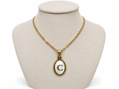 Collar Iniciales Nacar - tienda online