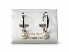 Aros Argolla Perla de Mallorca 2,2cm