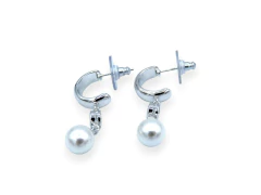 Aros Perla de Mallorca 1/2 Argolla - comprar online